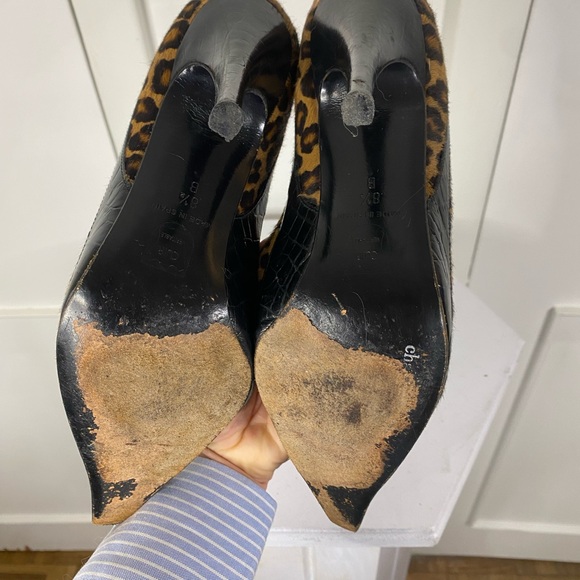 Vintage leopard heels - Picture 5 of 6